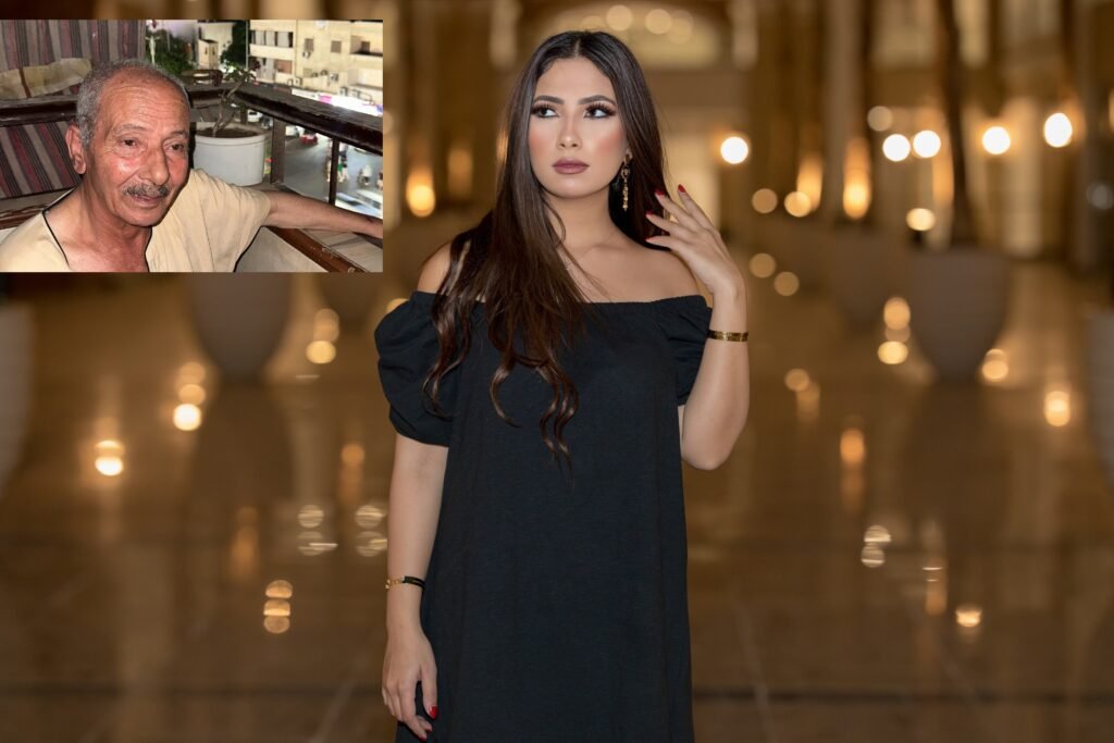 أسرة مجلة الأفضل تقدم واجب العزاء في والد الفنانة إيمي إسلام